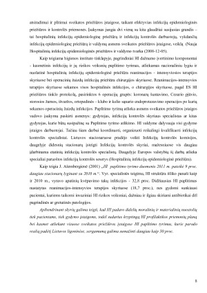 HOSPITALINĖ INFEKCIJA IR RANKŲ HIGIENA. Paveikslėlis 8