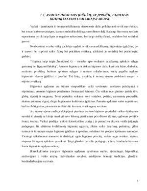 ASMENS HIGIENA. Paveikslėlis 5