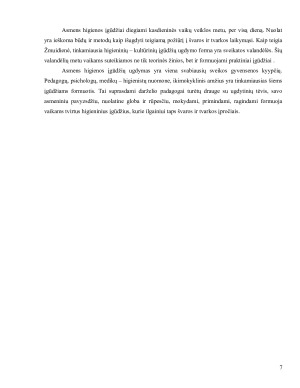 ASMENS HIGIENA. Paveikslėlis 7