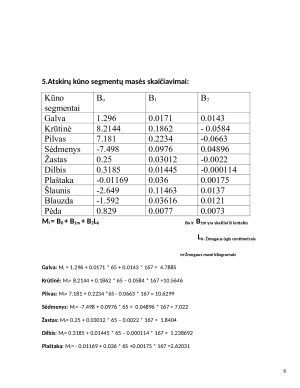 Antropometija. Skysčių mechanika. Kaklo osteochondrozė. Paveikslėlis 8