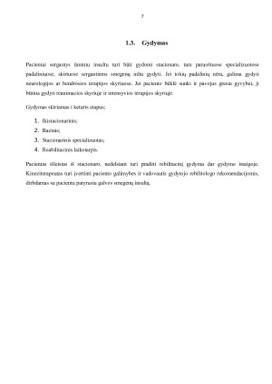 KINEZITERAPIJOS POVEIKIS, PATYRUS GALVOS SMEGENŲ INSULTĄ, APSITARNAVIMO PASIEKIMAMS PIRMINIU REABILITACIJOS LAIKOTARPIU. Paveikslėlis 7