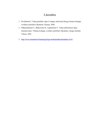 Vaiko sergančio skarlatina slauga. Paveikslėlis 5