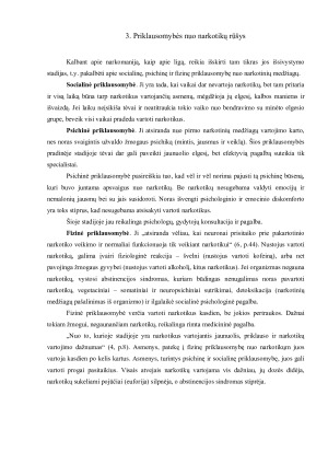 Narkotinės ir psichotropinės medžiagos bei jų sukelta priklausomybė. Paveikslėlis 6