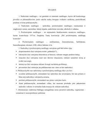 Narkotinės ir psichotropinės medžiagos bei jų sukelta priklausomybė. Paveikslėlis 7