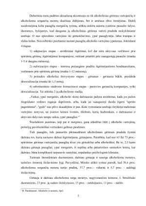 Moterų alkoholio vartojimo problema ir jos socialinės pasekmės. Paveikslėlis 2