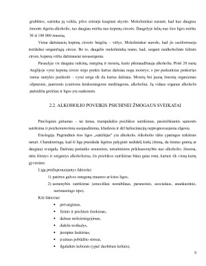 Alkoholis ir sveikata. Paveikslėlis 8