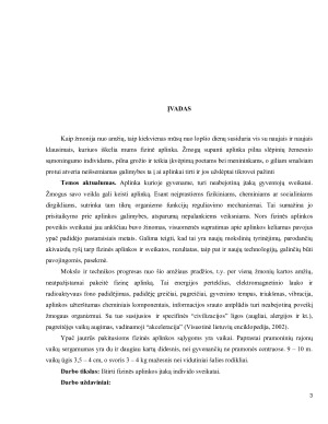 Fizinės aplinkos įtaka individo sveikatai. Paveikslėlis 3