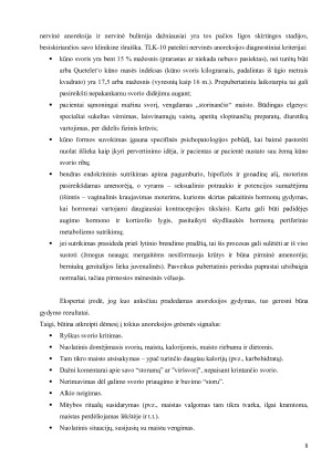 Nervinė anoreksija. Paveikslėlis 8
