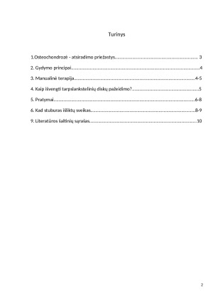 Krūtininė osteochondrozė. Paveikslėlis 2