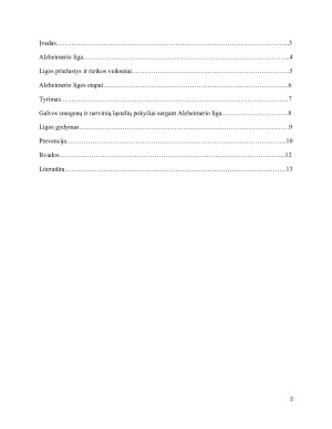 Alzheimerio liga. Paveikslėlis 2