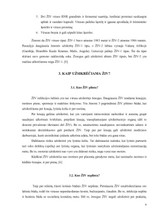 ŽIV VIRUSAS IR JO TIPAI. Paveikslėlis 6