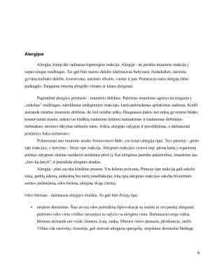 BIOLOGINIŲ VEIKSNIŲ PAVOJUS FARMACIJOJE. Paveikslėlis 8