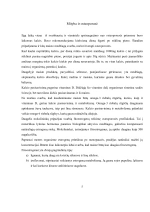 Osteoporozė ir mityba. Paveikslėlis 5