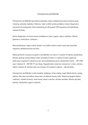 Osteoporozė ir mityba. Paveikslėlis 8