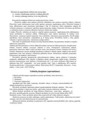 Tiesioginio tabletavimo taikymas tablečių gamyboje. Paveikslėlis 5