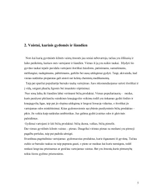 GYVŪNINĖS KILMĖS VAISTŲ VARTOJIMAS MEDICINOJE. Paveikslėlis 5