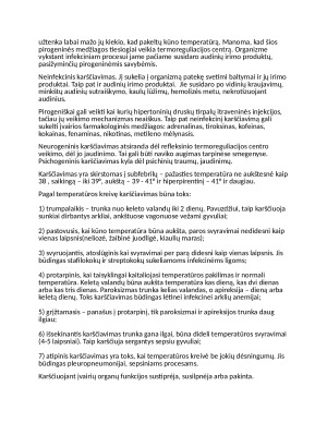 KARŠČIAVIMO ETIOLOGIJA, STADIJOS. Paveikslėlis 2