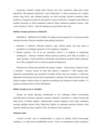 Kenksmingos medžiagos buityje ir jų poveikis žmogaus organizmui. Paveikslėlis 6