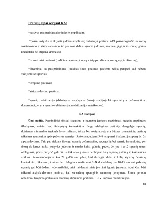 Reumatoidinis artritas ir osteoartritas - ypatumai, gydymas ir rekomendacijos sergantiesiems. Paveikslėlis 10