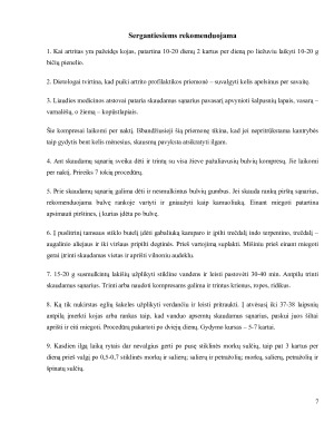 Reumatoidinis artritas ir osteoartritas - ypatumai, gydymas ir rekomendacijos sergantiesiems. Paveikslėlis 7