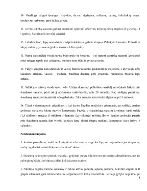 Reumatoidinis artritas ir osteoartritas - ypatumai, gydymas ir rekomendacijos sergantiesiems. Paveikslėlis 8