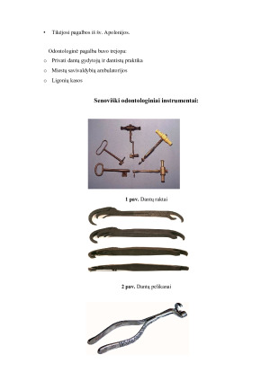 ODONTOLOGINĖ PAGALBA SENOVĖS LIETUVOJE. Paveikslėlis 6