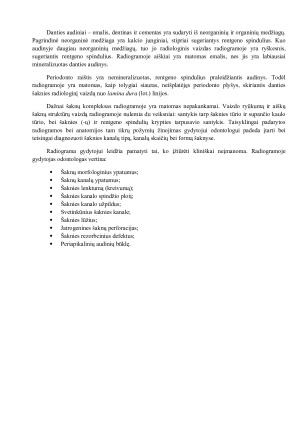 PANORAMINĖS RENTGENOGRAMOS APRAŠYMAS. Paveikslėlis 3