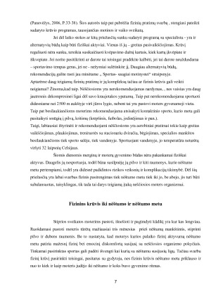 Fizinio krūvio įtaka nėščiosioms. Paveikslėlis 7