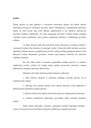 Žalingi įpročiai ir jų prevencija - poveikis žmogaus sveikatai ir visuomenei. Paveikslėlis 2