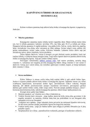 PAGRINDINIAI ŠIRDIES IR KRAUJAGYSLIŲ SISTEMOS LIGŲ FAKTORIAI. Paveikslėlis 9