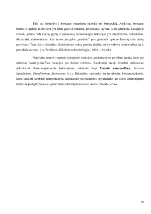 Bakterijos jų etiologija, plitimas ir profilaktikos priemonės. Paveikslėlis 10