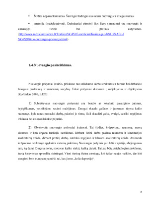 NUOVARGIO IR PERVARGIMO PRIEŽASTYS, PASĖKMĖS BEI PROFILAKTIKA. Paveikslėlis 8