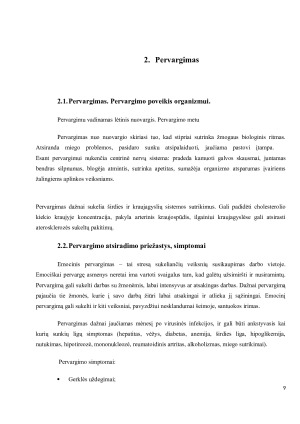 NUOVARGIO IR PERVARGIMO PRIEŽASTYS, PASĖKMĖS BEI PROFILAKTIKA. Paveikslėlis 9