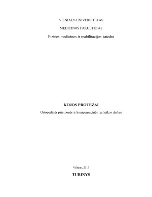 KOJOS PROTEZAI. Paveikslėlis 1