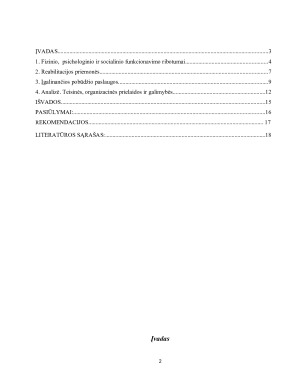 REABILITACIJOS PLANAVIMAS SOCIALINĖS RIZIKOS ŠEIMŲ VAIKAMS. Paveikslėlis 2