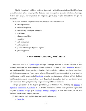 PSICHIKOS SVEIKATA IR SUTRIKIMAI. Paveikslėlis 5