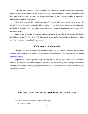 PSICHIKOS SVEIKATA IR SUTRIKIMAI. Paveikslėlis 7
