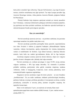 Anoreksija ir bulimija. Paveikslėlis 5