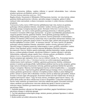 Gamtinių išteklių panaudojimas poilsio ir sveikatingumo turizmo plėtrai. Paveikslėlis 4