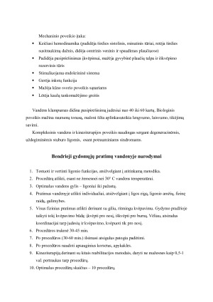 GYDOMIEJI PRATIMAI BASEINE sergant stuburo ligomis. Paveikslėlis 5