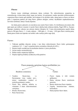 DANTŲ PASTOSE ESANČIO FLUORO ĮTAKA MANO DANTŲ BŪKLEI. Paveikslėlis 3