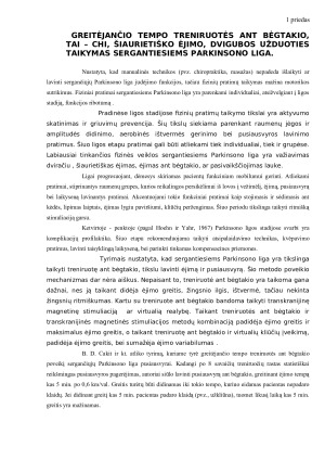 Eisenos lavinimo metodikos sergant parkinsono liga. Paveikslėlis 4