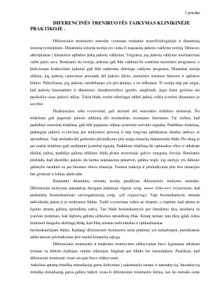 Eisenos lavinimo metodikos sergant parkinsono liga. Paveikslėlis 8