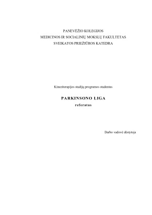 PARKINSONO LIGA