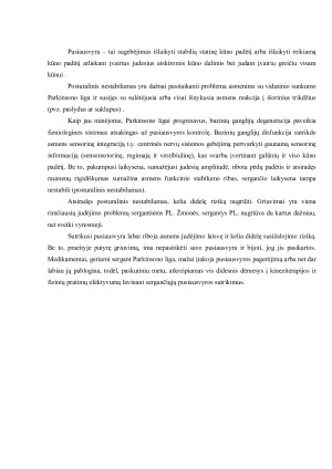 PARKINSONO LIGA. Paveikslėlis 10