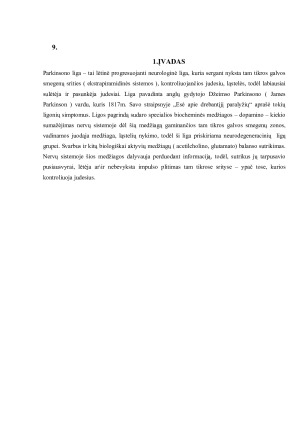 PARKINSONO LIGA. Paveikslėlis 3