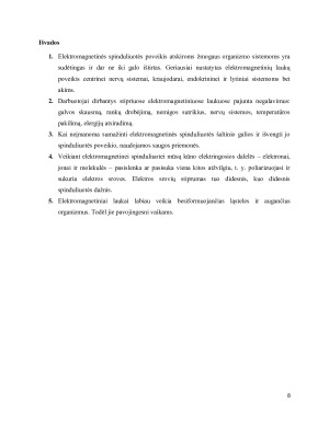 Profesiniai susirgimai nuo EmL poveikio ir jų išvengimo būdai. Paveikslėlis 8