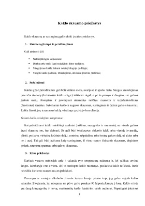Kaklo skausmai ir dažniausios jų priežastys. Paveikslėlis 4