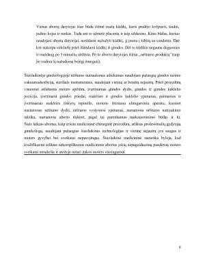 Abortai – psichologiniai ir biologiniai aspektai. Paveikslėlis 8