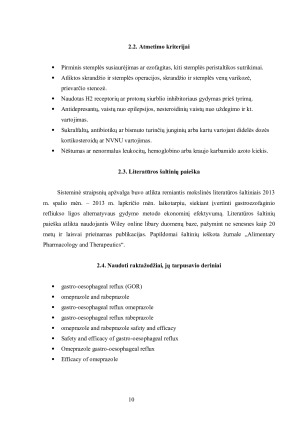 Gastroezofaginio refliukso ligos gydymo ekonominio efektyvumo vertinimas. Paveikslėlis 10